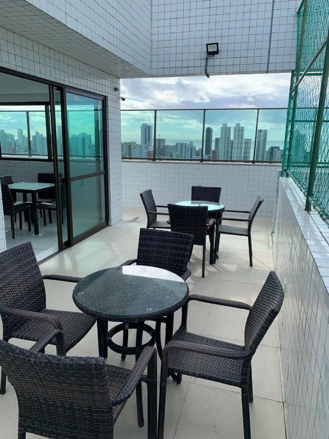 Flat Localizado A 200M Shopping Recife, Bem Perto Da Praia De Boa Viagem E Com Wi-Fi 400Mbps Exterior foto