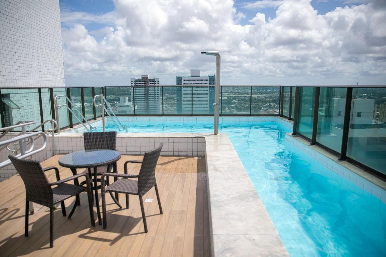 Flat Localizado A 200M Shopping Recife, Bem Perto Da Praia De Boa Viagem E Com Wi-Fi 400Mbps Exterior foto